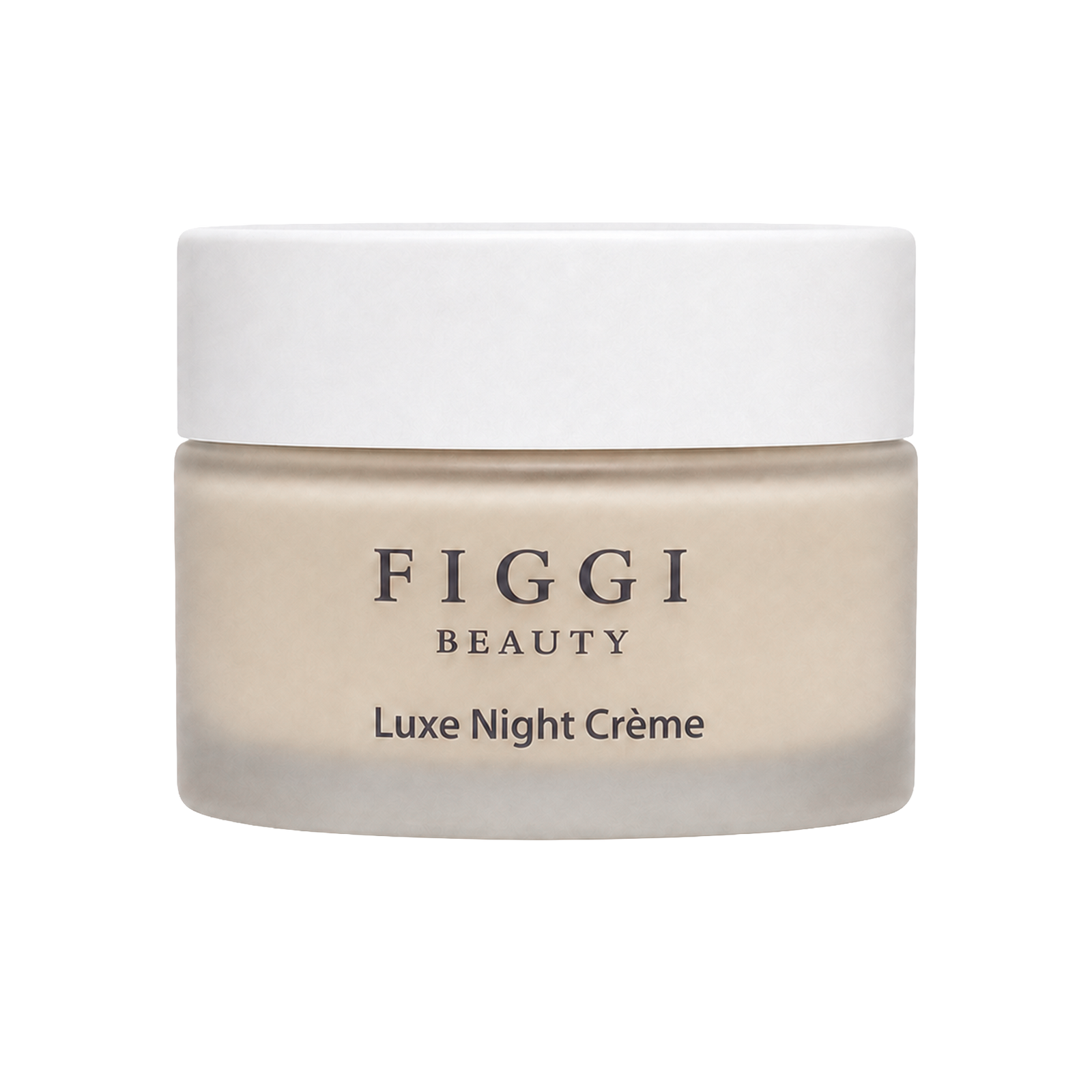 FIGGI Luxe Night Crème jar for an evening Green Rooibos skincare ritual
